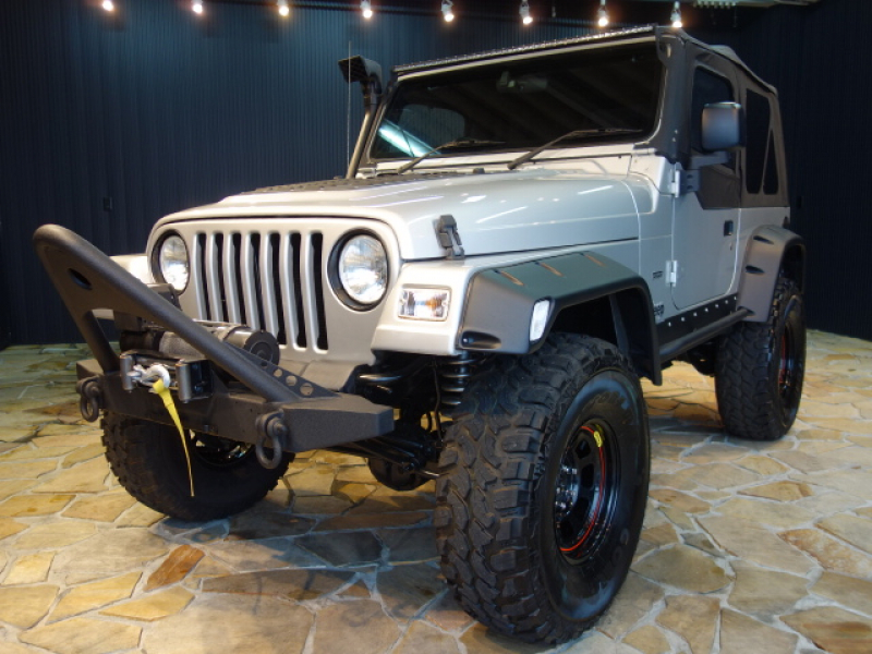 ジープ ラングラー スポーツリフトアップ4wd後期モデル4速at4輪コイルサス正規ディーラー車 Garage Crew Cab アメ車 中古車 検索サイト エーカーライフ Com