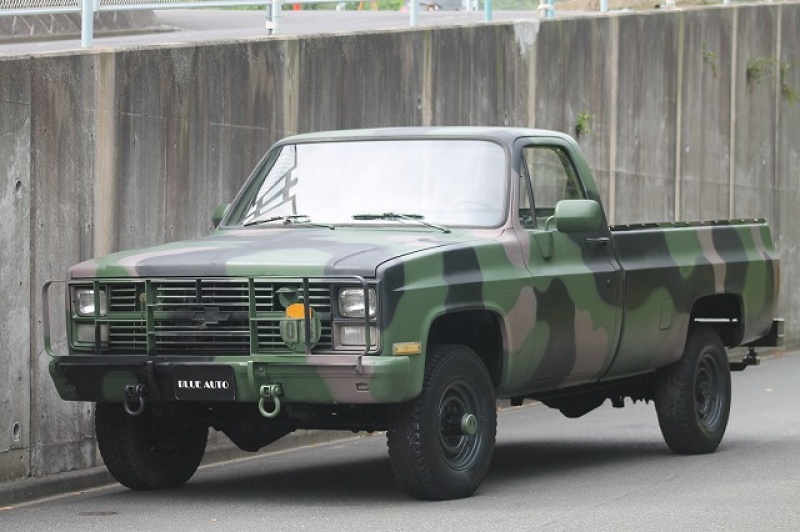 シボレー Cucv Commercial Utility Cargo Vehicle M1008ピックアップ 米軍用車 ディーゼルエンジン ブルーオート アメ車 中古車 検索サイト エーカーライフ Com